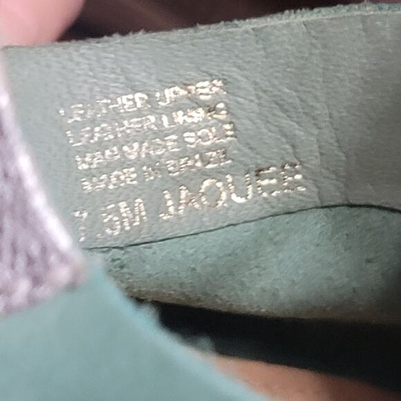 Nurture Jaquee Perforated Suede Sneakers Lotus Green SZ 7.5 - Picture 10 of 10